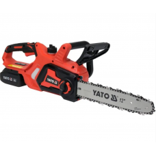 YATO Drujba cu acumulator Li-Ion 18V, 4.0Ah, lama 30cm(12"), pas lant 3/8